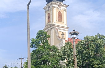 Das Bild zeigt eine evangelische Kirche in Gyula.