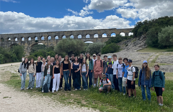 Schüleraustausch 2024-2025 Pont du Gard, Foto: Pi